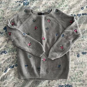 French Connection Floral Sweater